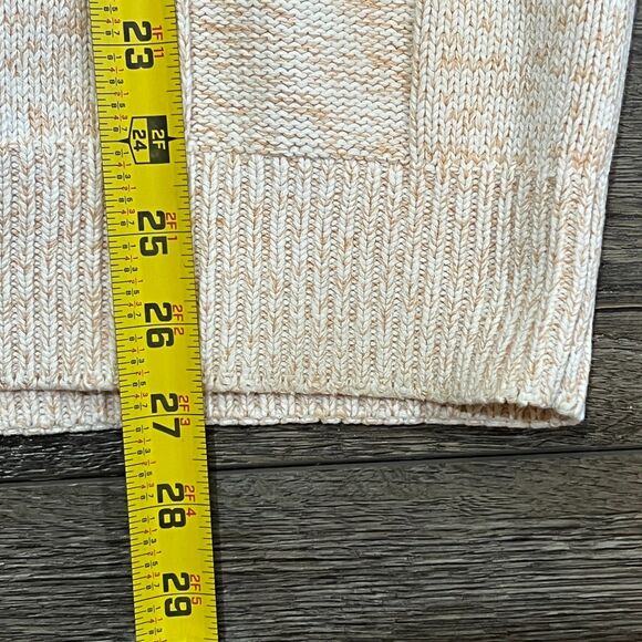 Vintage 90s Roundtree & Yorke Cream Checkered 3D Knit Sweater - Men's Size XL - Picture 6 of 6